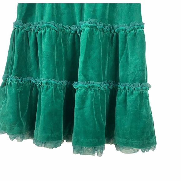 Hanna Anderson Green Dress 110 Cm - Picture 4 of 5